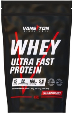Протеїн Vansiton Ultra Pro 450 г Strawberry