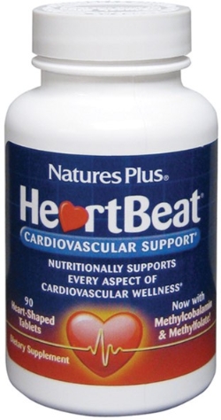 Натуральна добавка Natures Plus Heart Beat Cardiovascular Support 90 таблеток (97467474215)