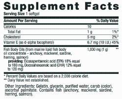 Жирні кислоти Country Life Omega-3 (Омега-3 риб'ячий жир) 1000 мг 300 капсул