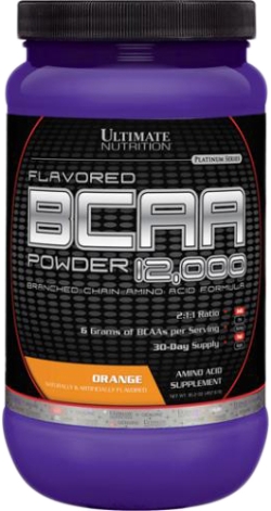 Амінокислоти Ultimate Nutrition BCAA 12000 Смак апельсина 454 г