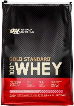 Протеїн Optimum Nutrition 100% Whey Gold Standard 4.54 кг Delicious Strawberry