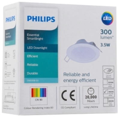 Стельовий світильник Philips DN020B G3 4.5 W 4000 К