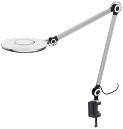 Настільна світлодіодна лампа Delux TF-530 10 Вт срібляста