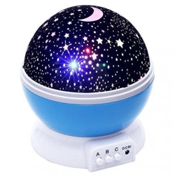 Нічник проектор зоряне небо Star Master Dream, блакитний (МХ НФ-00006803)