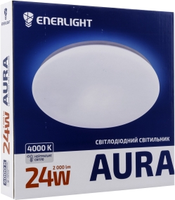 Світильник стельовий світлодіодний Enerlight AURA 24 Вт 4000 К