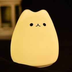 Нічний світильник силіконовий Котик Light Cat від акумулятора (RG422869963)