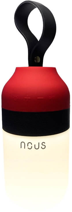 Смарт-світильник NOUS H3 із Bluetooth колонкою Red