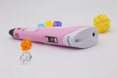 3D-ручка MYRIWELL RP-100B Pink + 100m (20 кольорів) PLA пластику