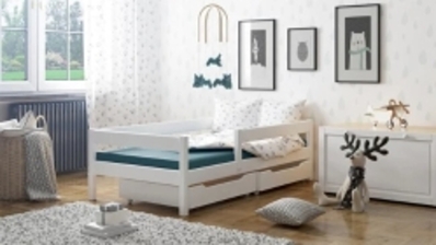 Односпальне дитяче ліжко 180*90 з висувними шухлядами Польща LukDom Mix