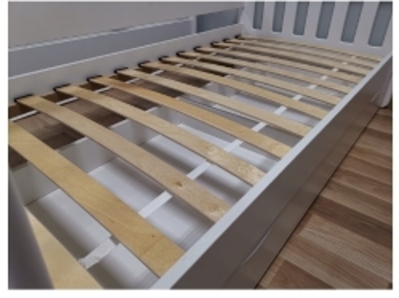 Дитяче ліжко Kocot Kids Baby Dreams Формула з шухлядою 160х80 см Біле