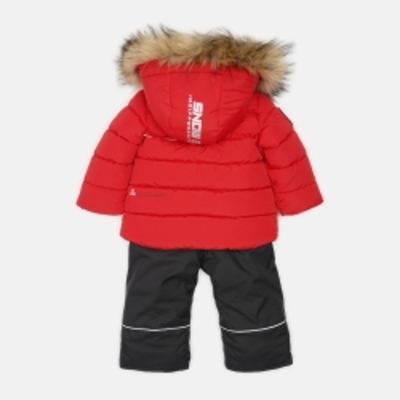 Зимовий комплект (куртка + напівкомбінезон) Evolution 04-ЗМ-21 104 см Червоний/Чорний