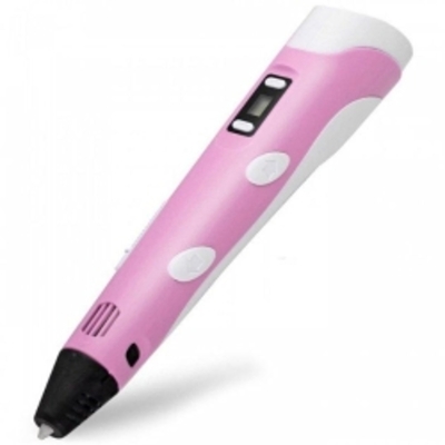 3D-ручка KYY з Еко Пластиком PLA (9 метрів) Рожева