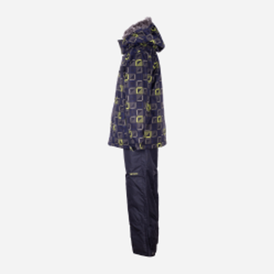 Зимовий комплект (куртка + напівкомбінезон) X-trem by Gusti 4907 XWB 92 см Чорно-жовтий