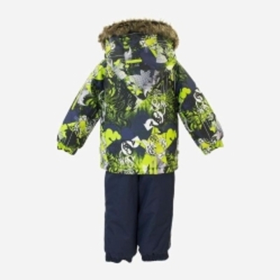 Зимовий комплект (куртка + напівкомбінезон) Huppa 41780030-82847 86 см
