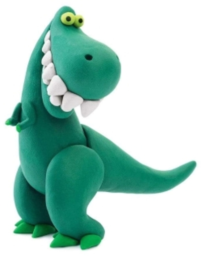 Набір самоствердного пластиліну Ліпака – Динозаври: Птеродактиль, Трицератопс, Тиранозавр  (4897105241805)