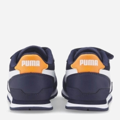 Кросівки дитячі Puma ST Runner v3 Mesh V PS 38551102 31 (12) Peacoat-Puma White-Vibrant Orange