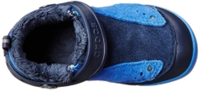 Сліпони Crocs Dawson slip-on lined sneakerps 25 (Темно-сині)