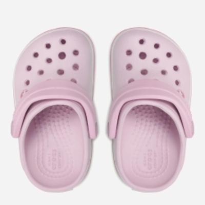 Крокси дитячі Crocs Crocband Kids Clog Т 207005-6GD-C8 25 Ballerina Pink