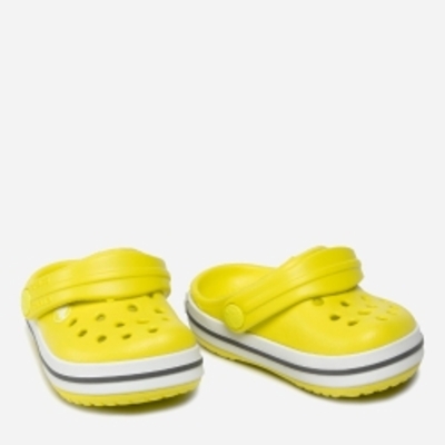 Крокси дитячі Crocs Crocband Kids Clog Т 207005-725-C7 24 Citrus/Grey