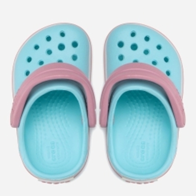 Крокси дитячі Crocs Crocband Kids Clog Т 207005-4S3-C10 27 Ice Blue/White