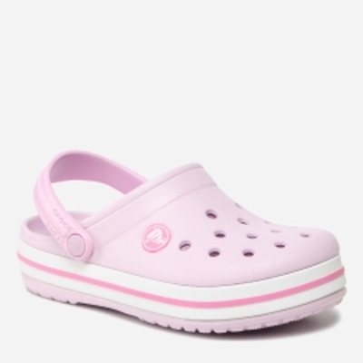 Крокси дитячі Crocs Crocband Kids Clog 207006-6GD-J1 31-32 20 см Ballerina Pink