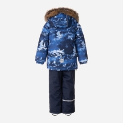 Зимовий комплект (куртка + напівкомбінезон) Lenne City 22336/2009 128 см Синій