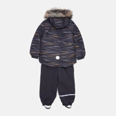 Зимовий комплект (куртка + напівкомбінезон) Lenne Ronin 22320 B/4200 122 см Чорний