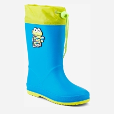 Гумові чоботи дитячі Coqui Rainy Collar 8508-100-4713 26 Синьо-жовті