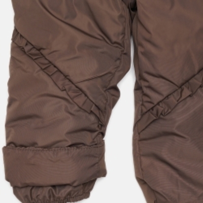 Зимовий комплект (куртка + напівкомбінезон) Одягайко 20471-32090 92 см Бежевий принт