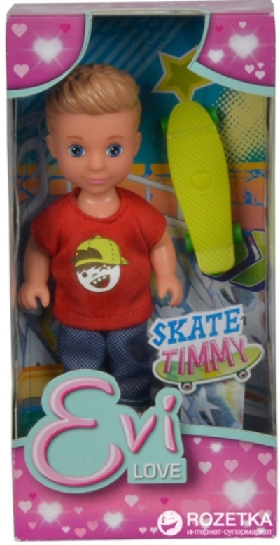 Лялька Simba Тіммі Скейтбордист (5733070)