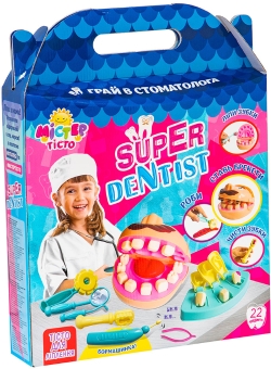 Набір для креативної творчості Strateg Містер тісто — Super Dentist (71407)