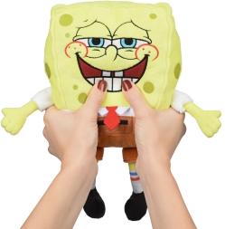 М'яка іграшка SpongeBob Exsqueeze Me Plush SpongeBob Fart зі звуком