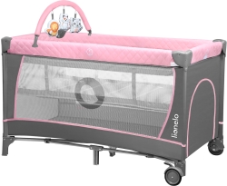 Манеж-ліжко Lionelo Flower flamingo