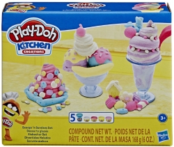Ігровий набір Hasbro Play Doh Кухонне приладдя Стаканчики морозива (E7253_E7275)