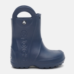 Гумові чоботи дитячі Crocs Handle Rain Boot Kids 12803-410-C8 25 Navy