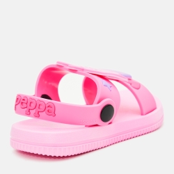 Гумові шльопанці з задником для дівчинки Disney Peppa Pig 2300004310 22-23 Рожеві