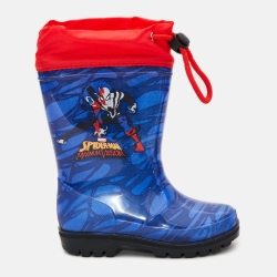 Гумові чоботи для хлопчика Disney Perletti Spiderman 98072 30-31 Сині