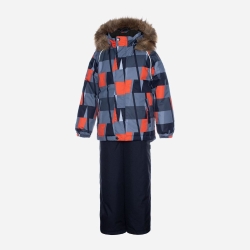 Зимовий комплект (куртка + напівкомбінезон) Huppa Winter 41480030-92709 122 см