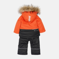 Зимовий комплект (куртка + напівкомбінезон) Evolution 02-ЗМ-21 80 см Жовтогарячий/Чорний