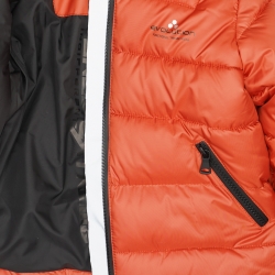 Зимовий комплект (куртка + напівкомбінезон) Evolution 04-ЗМ-21 80 см Теракотовий/Чорний