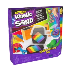 Набір для дитячої творчості Kinetic Sand Фабрика Sandisfactory 4 кольори 907 г (71603)