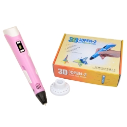 3D-ручка KYY з Еко Пластиком PLA (9 метрів) Рожева