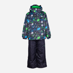 Зимовий комплект (куртка + напівкомбінезон) X-trem by Gusti 4780 XWB 92 см Чорно-зелений