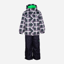 Зимовий комплект (куртка + напівкомбінезон) X-trem by Gusti 4783 XWB 92 см Чорно-сірий
