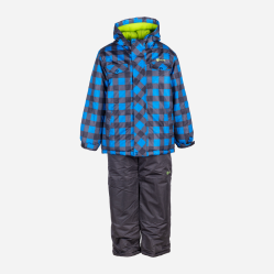 Зимовий комплект (куртка + напівкомбінезон) Salve by Gusti 4861 SWB 92 см Сіро-синій