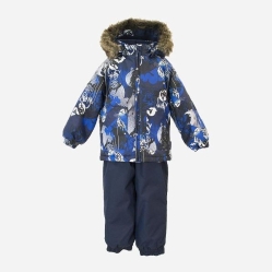 Зимовий комплект (куртка + напівкомбінезон) Huppa 41780030-82886 98 см