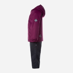 Демісезонний комплект (куртка + штани) Huppa Rex 45080014-80134 140 см Бордовий з темно-сірим