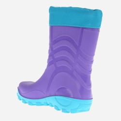 Гумові чоботи дитячі утеплені Relaxshoe AS-959779-Violet 31 Фіолетові (2000001815472)