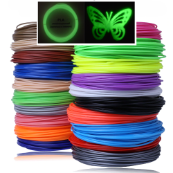 Набор PLA пластика 20 цветов по 10 метров для 3D ручек