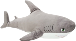Іграшка плюшева WP Merchandise Акула сіра 100 см